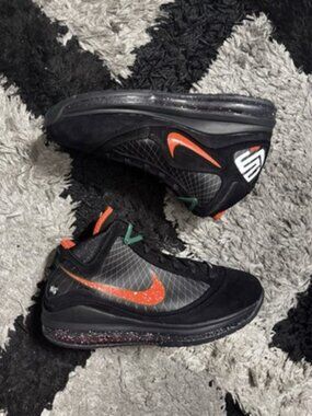 Nike LeBron 7 FAMU Rattlers DX8554-001 Sz 9.5 New